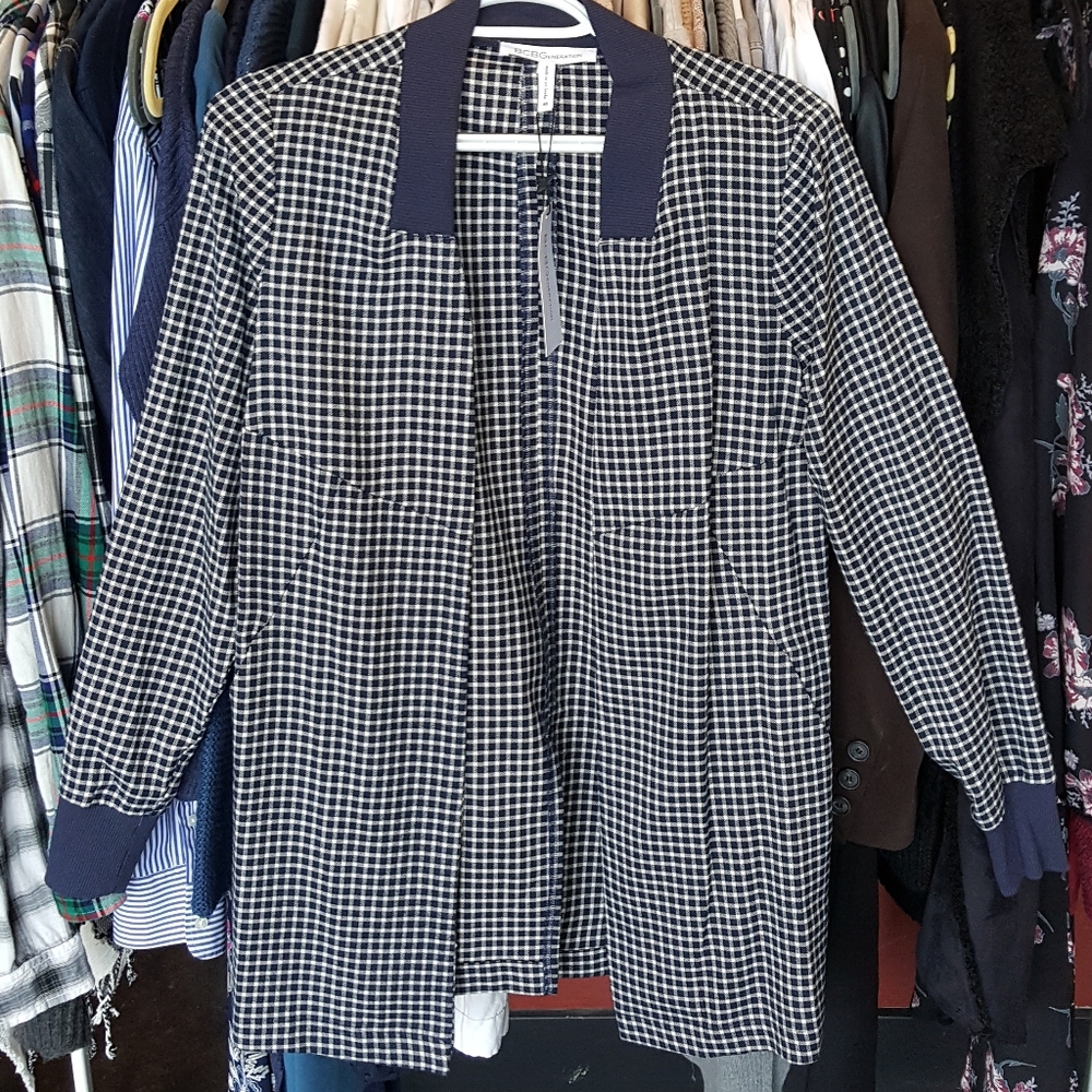 NWT BCBGeneration Plaid Blazer | Size XS | Casual